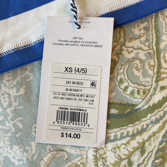 Vineyard Vines for Target Girls swim shirt - Picture 3 of 6